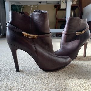 Coach booties (size 7.5)